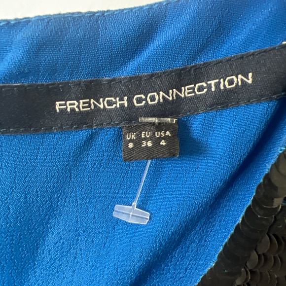 French Connection Blue Dress size 4 - Picture 2 of 7